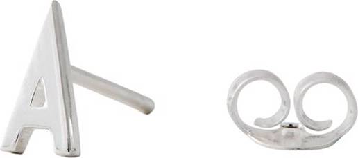 Design Letters Archetype Stud Earring - Silver
