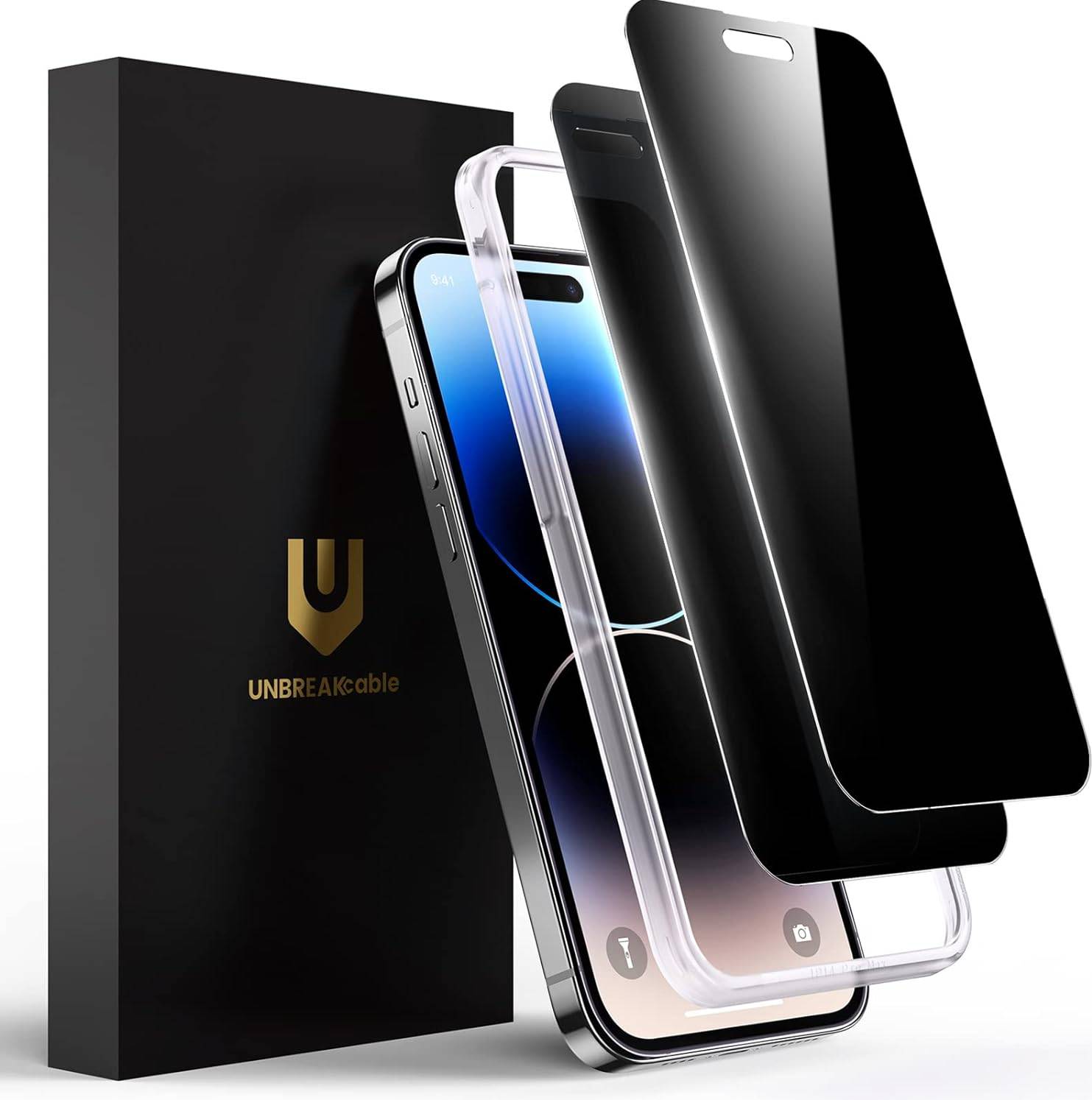 Privacy Screen Protector for iPhone 14 Pro 2-Pack