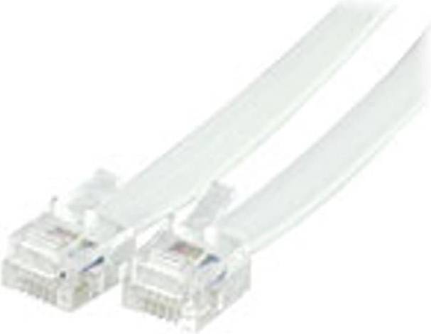Deltaco RJ12 - RJ12 M-M 10m