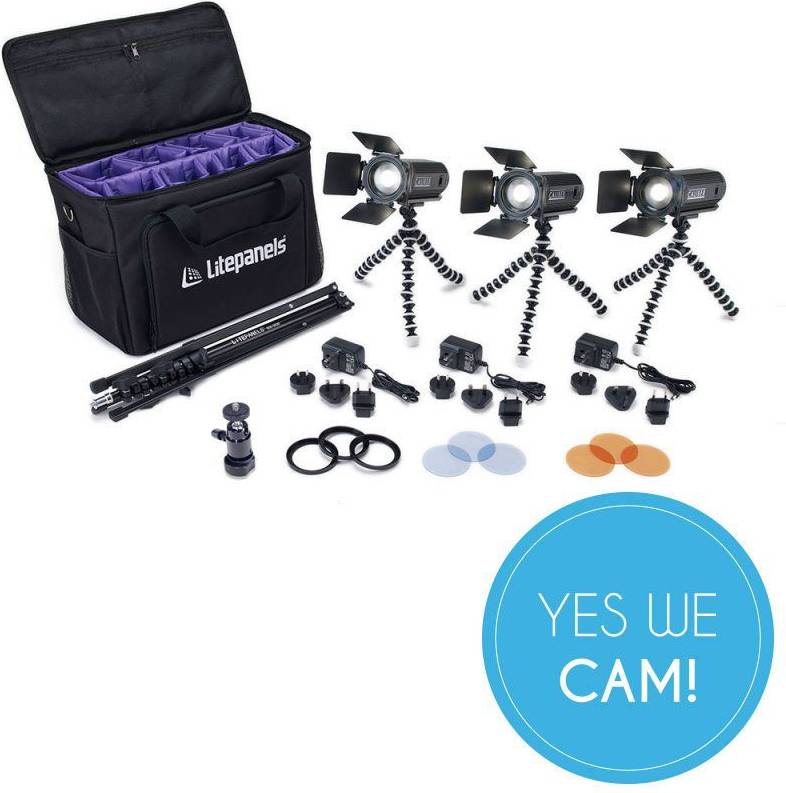 Litepanels Caliber 3-Light Kit