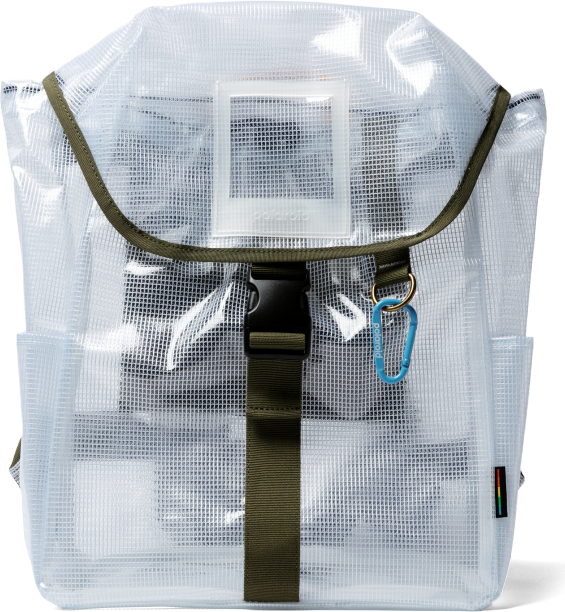 Polaroid Ripstop Backpack Clear