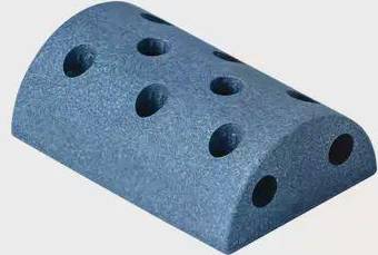 Block Rund, deep blue