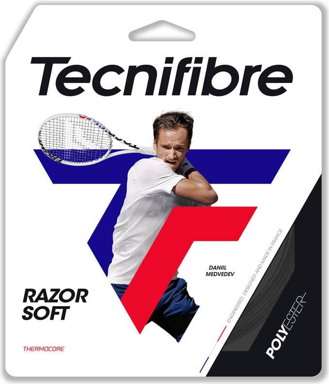 Tecnifibre Razor Soft 12m String Set Grey