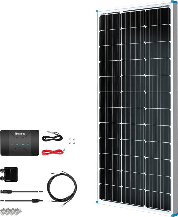 Solar panel kit 100w Renogy Renogy 100W 12V Solar RV Kit