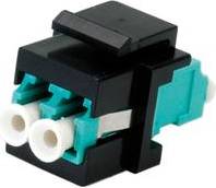 Keystone LWL-Adapter LC/LC Duplex, Multimode, OM3