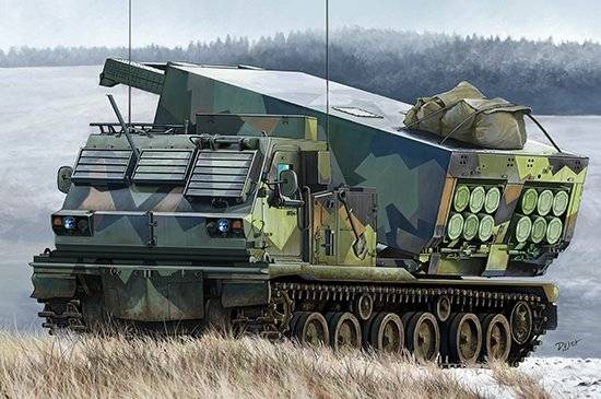 Trumpeter 1:35 M270/A1 Multiple Launch Rocket System