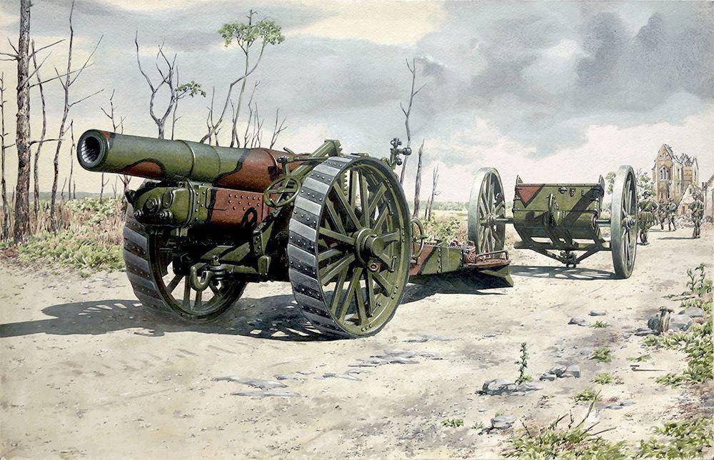 Roden Roden 716 Model Kit BL 8-Inch Howitzer Mark VI
