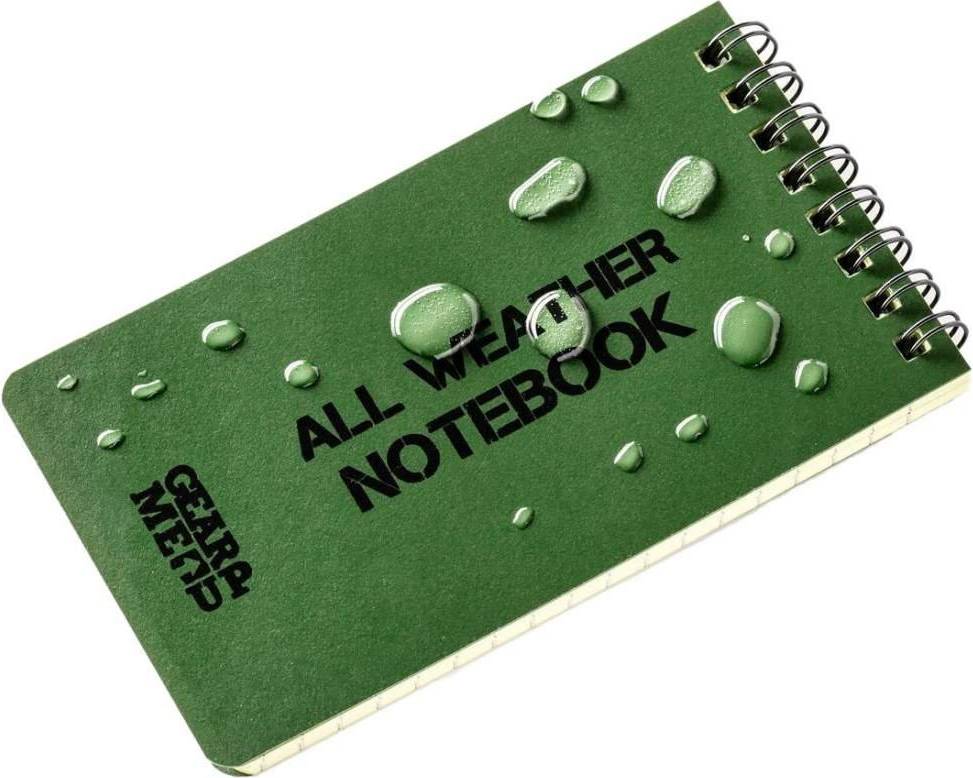 Northix Water Resistant Notebook