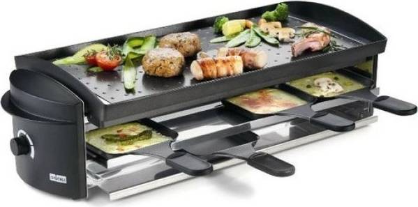 Raclette grill Stöckli Raclette-Grill 'CheeseboardV8' Silber