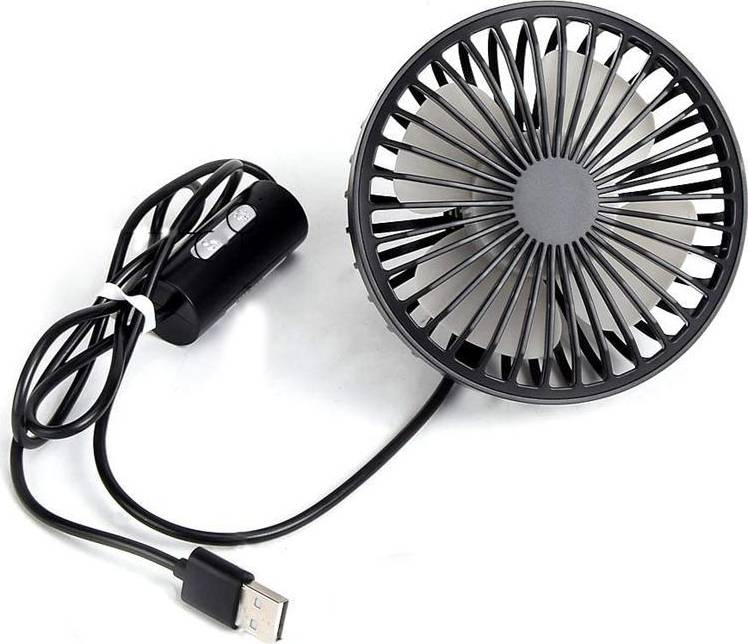 INF Cooling Fan Car 360 Rotation Adjustable Speed