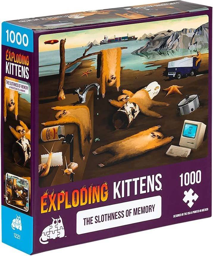 Exploding kittens Exploding Kittens Slothness of Memory 1000