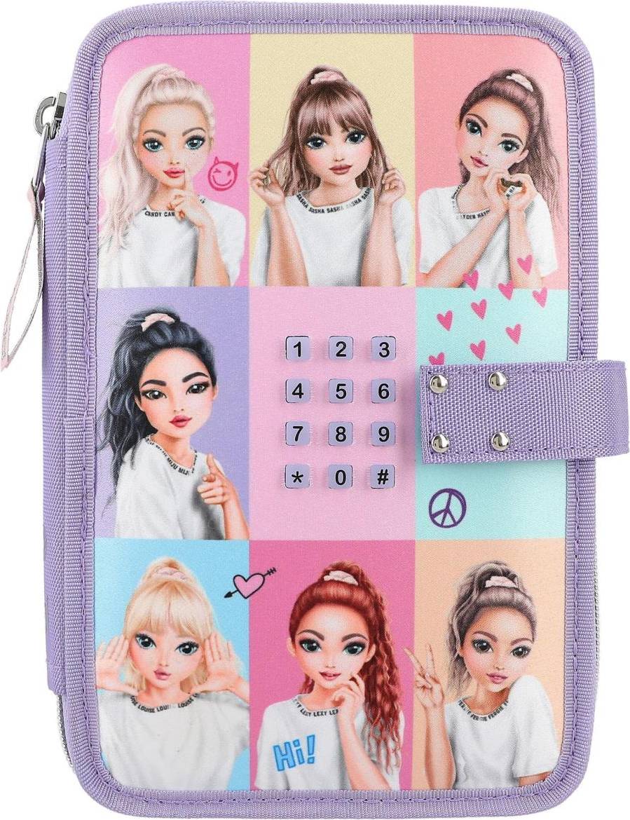 Topmodel penalhus Depesche TopModel Pencil Case with Code Snap Shot
