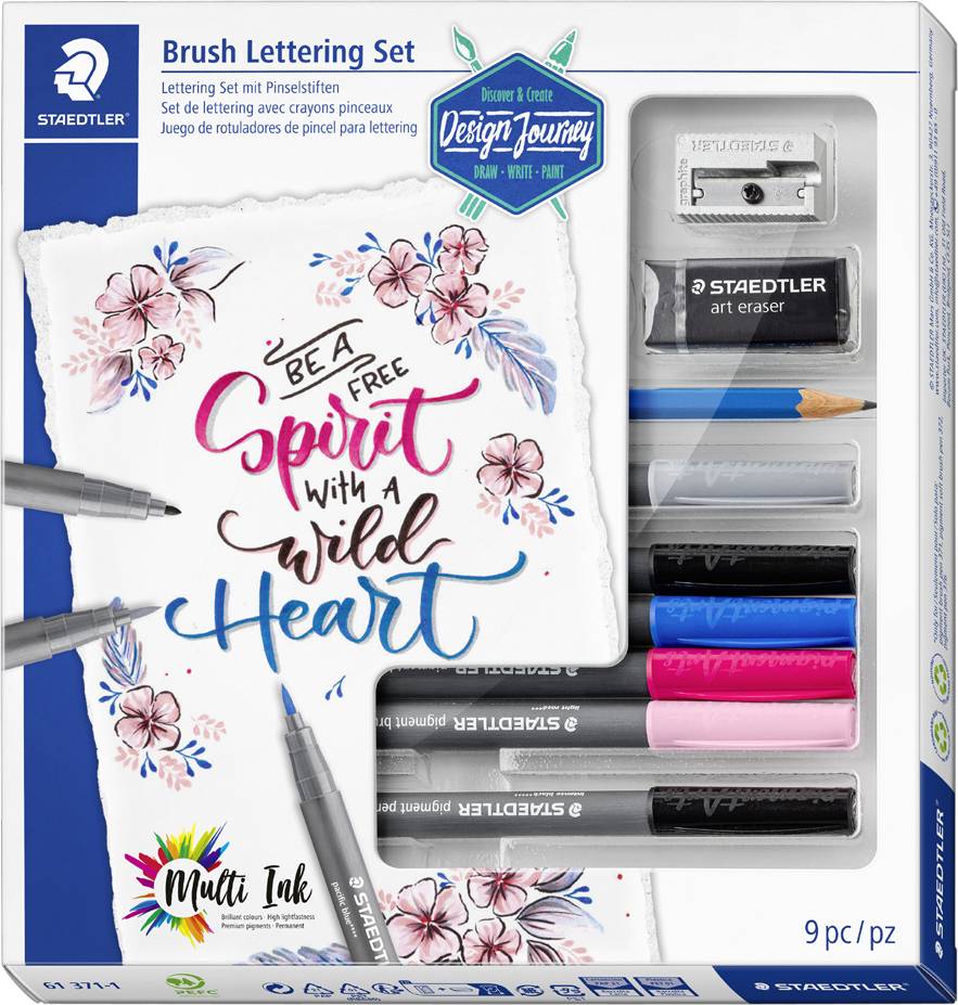 Staedtler Brush Lettering Set 9 pcs