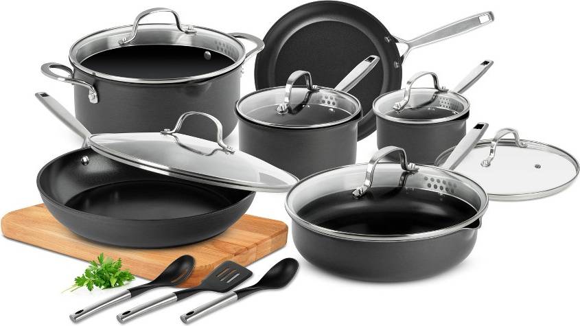 Gotham Steel Pro Ultra Ceramic 2X Cookware Set