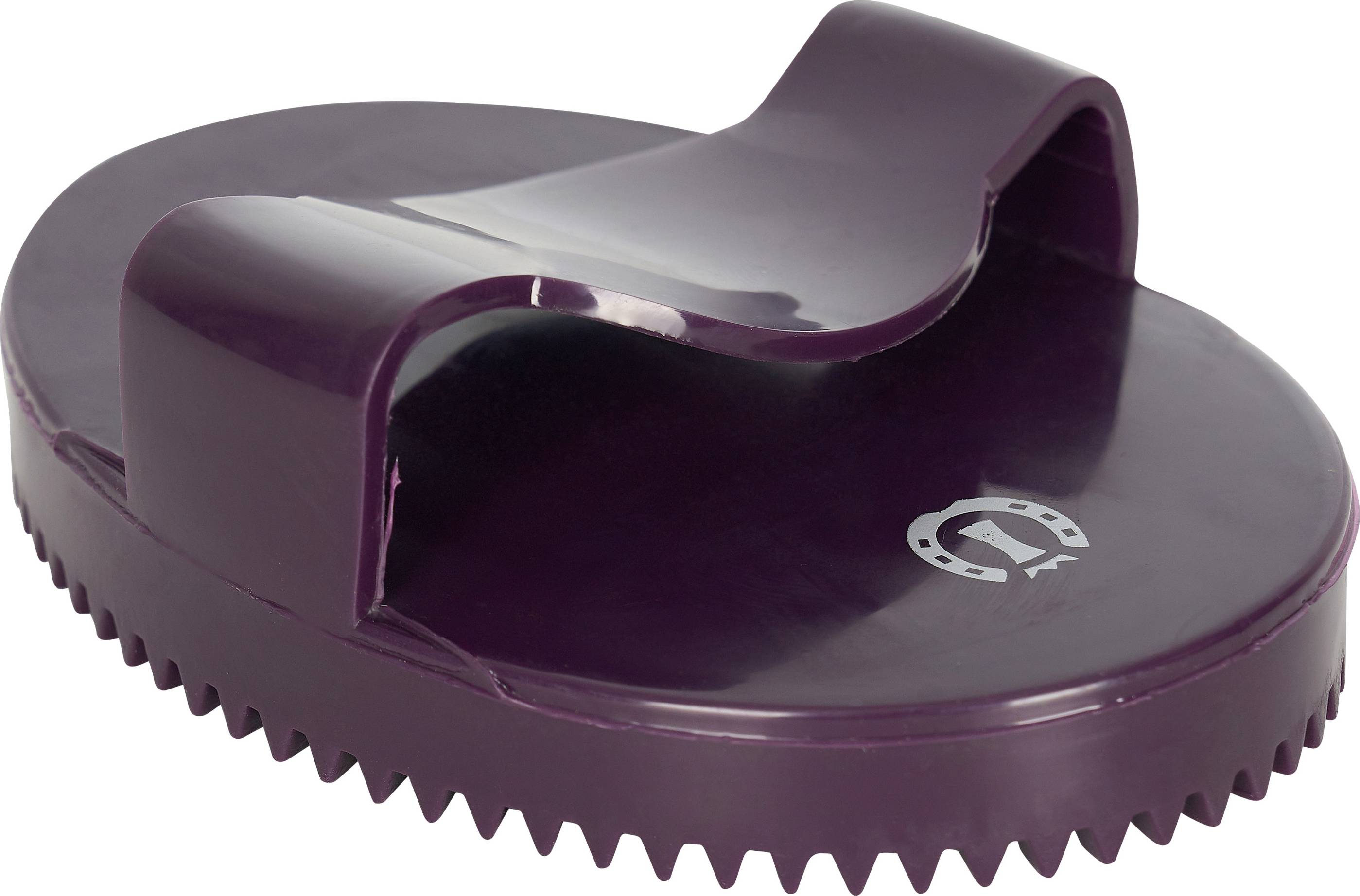 Imperial Riding Massage Brush Curry Comb Soft - Rouge