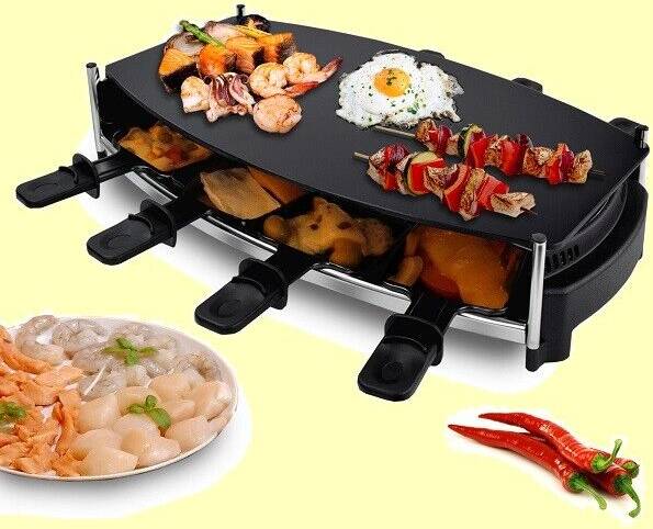 Raclette Syntrox Raclette wallis platte