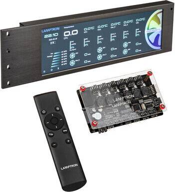CU135 Fan Controller RGB Med Display