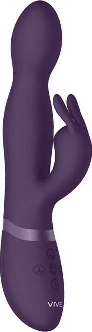 Niva Rotating Rabbit Vibrator Purple