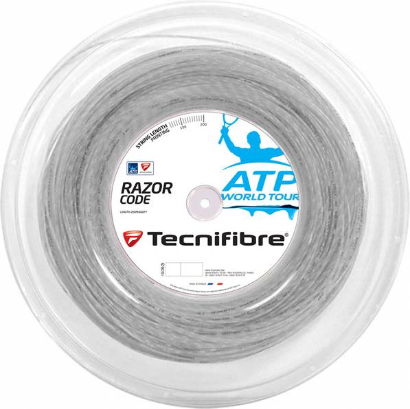 Tecnifibre Razor Code 200m String Reel Grey