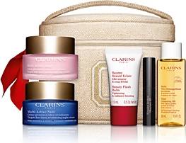 Clarins Multi-Active-Kollektion.