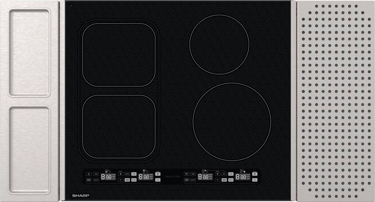 4 burner induction cooktop Sharp Induction