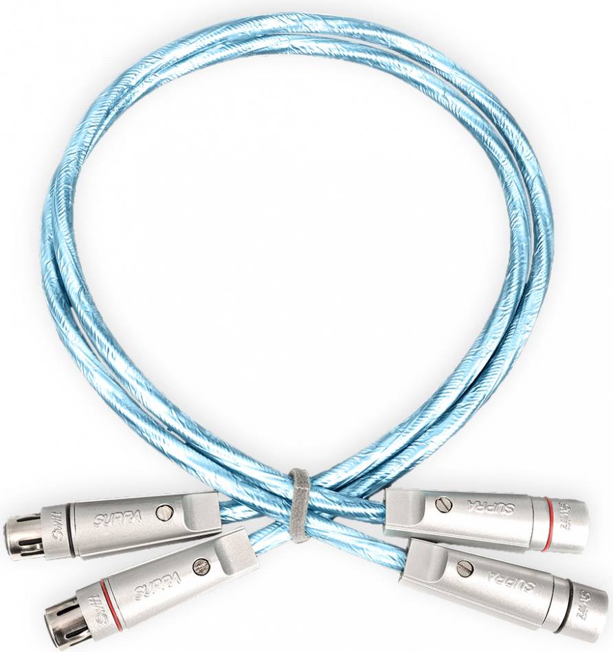 Supra SWORD-IXLR Excalibur Rhodium 2m