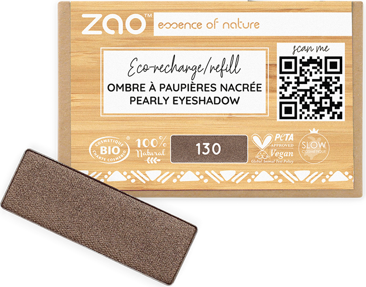 Refill Rectangle Eye Shadow 130 Intense Brown