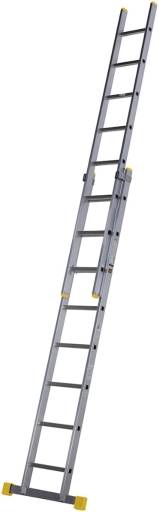 Werner 57711120 Square Rung Double Extension Ladder 2.4m