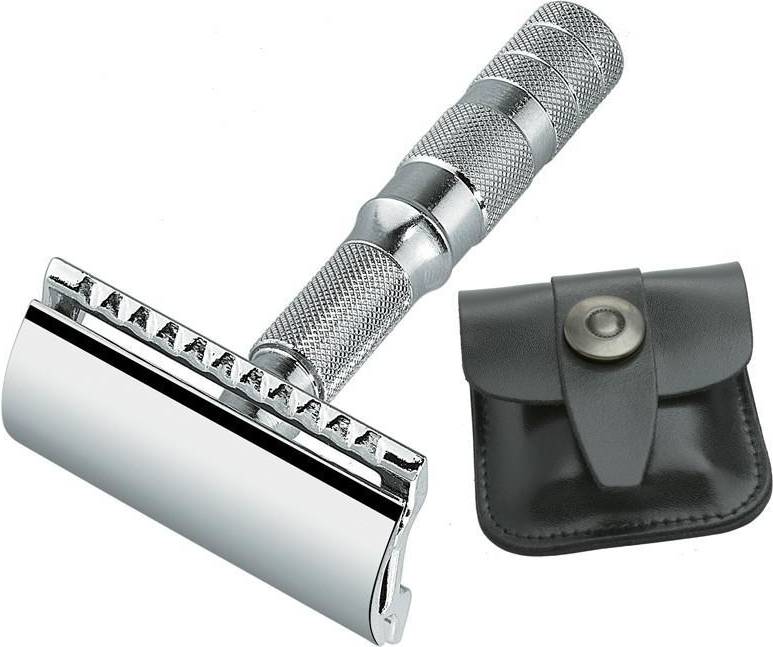 Safety razor Merkur Closed Comb Travel Safety Razor