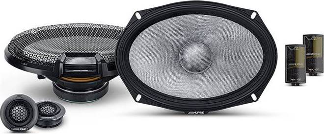 Bilhögtalare 6 x 9 Alpine R2-S69C 6x9 Tums Kit System