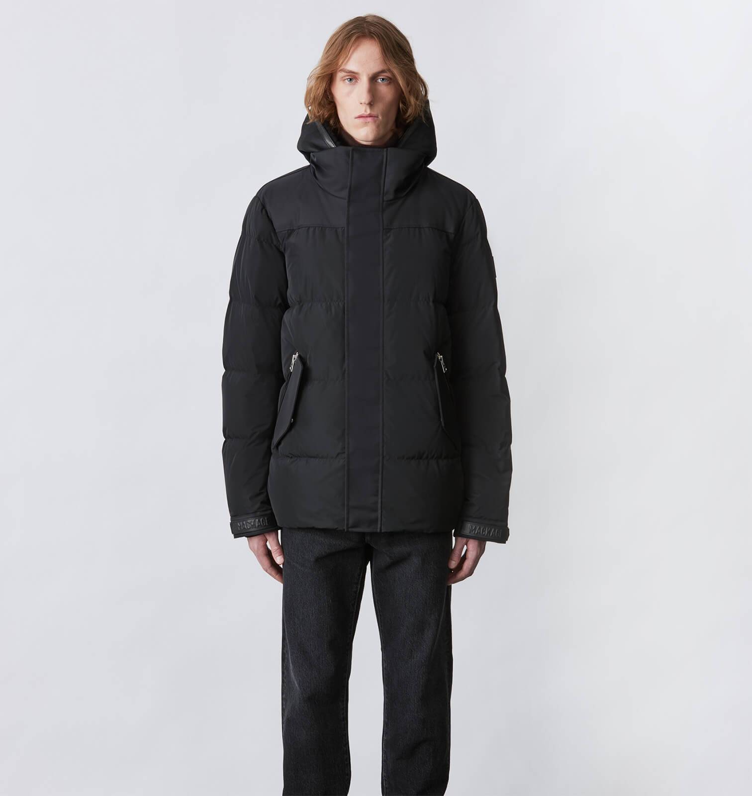 Mackage Riley Uld Dunjakke - Sort