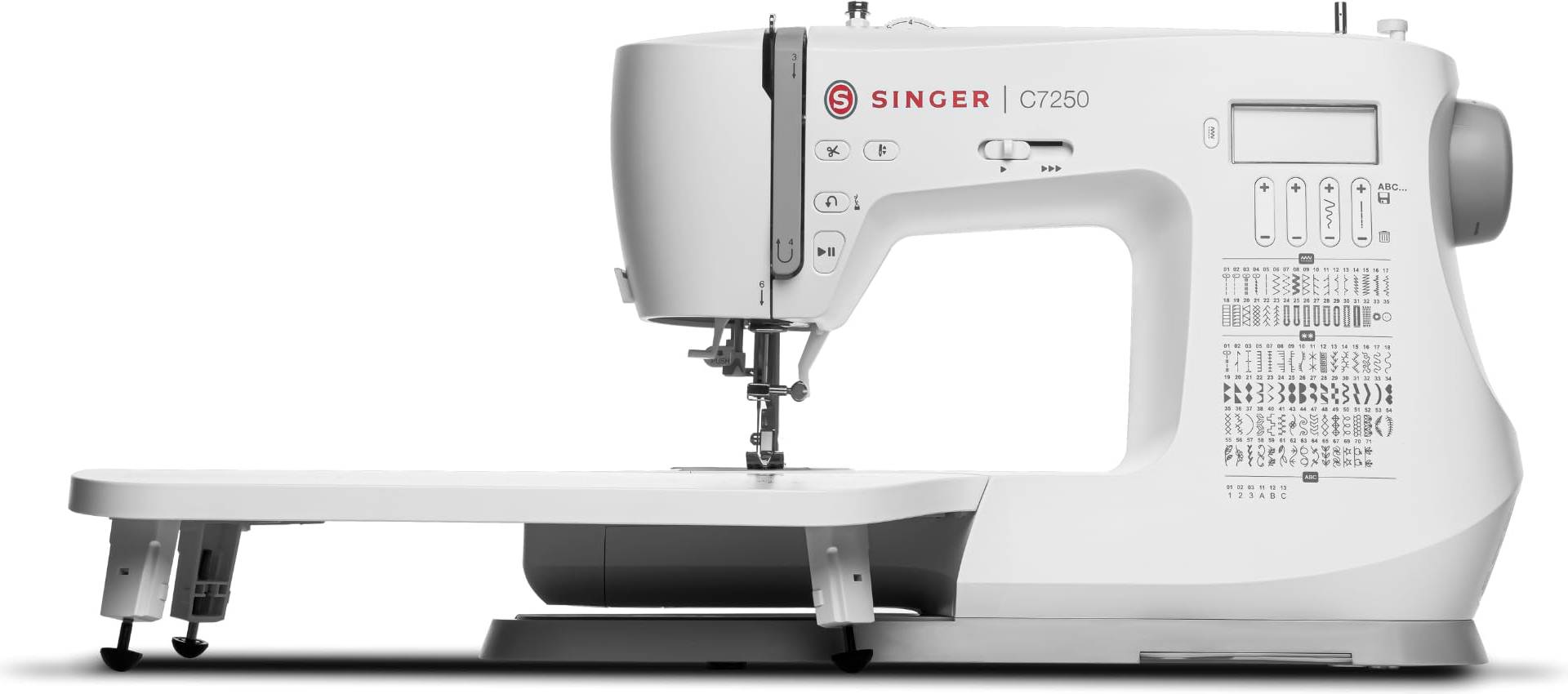 Sewing machine table Singer SINGER C7250 Computerized Sewing Machine