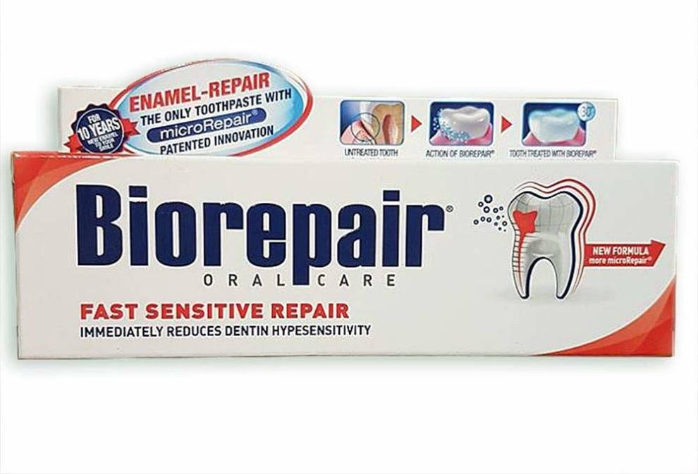 Biorepair Fast Sensitive Repair Toothpaste 75ml