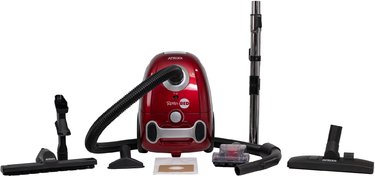 Atrix RBR2CV Rebel Vacuum HEPA Filtration - Red