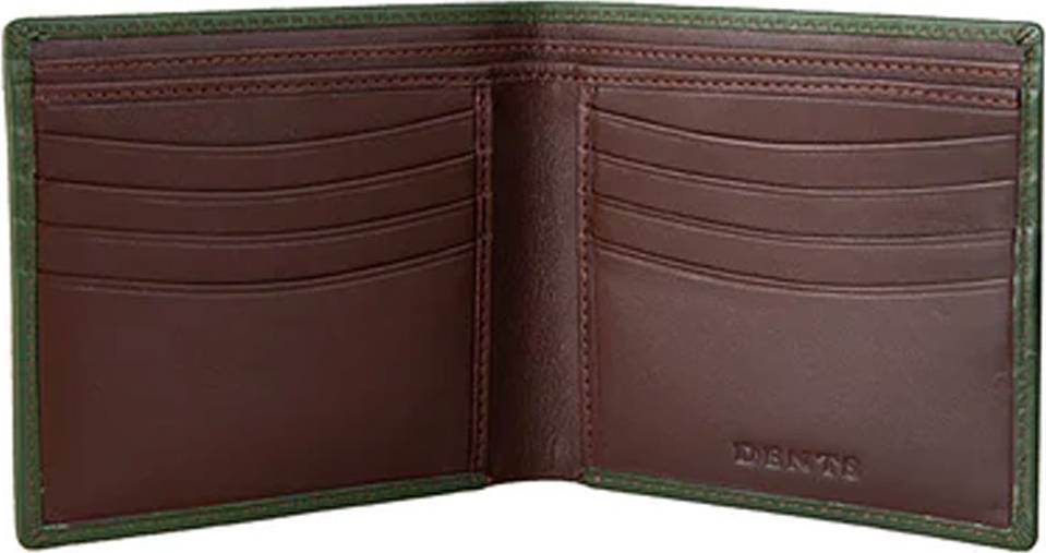Dents Smooth Nappa Leather Billfold Wallet With Rfid Blocking Technology In English One