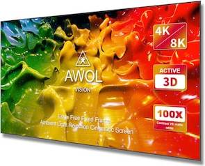 Awol Awol Vision ALR C-100 100 Inch Ambient Light Rejection Projector Screen