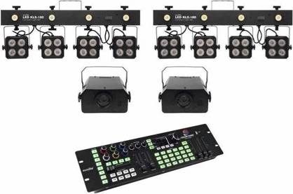 Dmx controller Eurolite Set 2x LED KLS-180 WF-40 DMX Color Chief Controller
