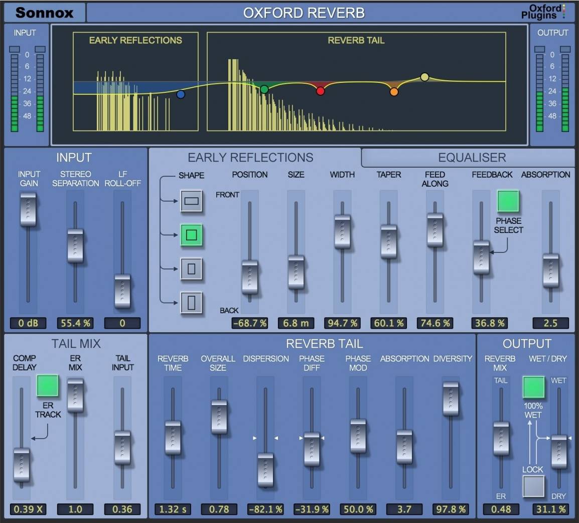 Reverb Sonnox Oxford Reverb Native