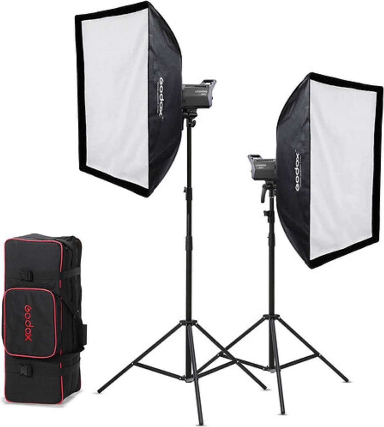 Godox litemons Godox Litemons LA200Bi Bi-Color LED 2-Light Kit