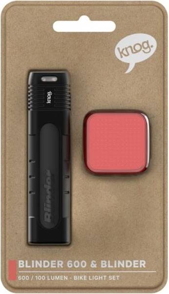 Knog Blinder Pro 600 Blinder Square Rear Light Set