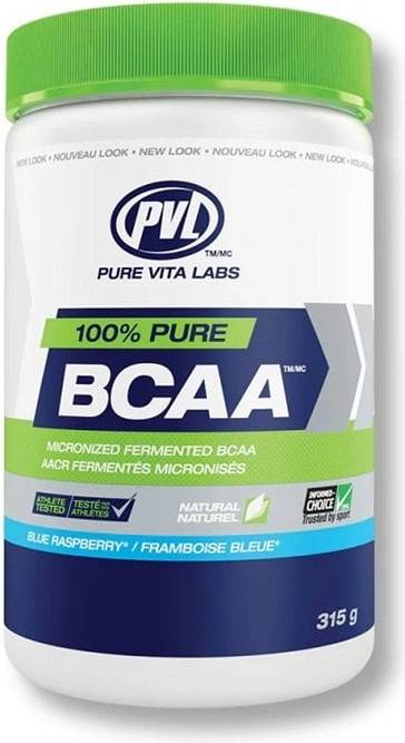 PVL Essentials 100% Pure BCAA Blue Raspberry 315 grams