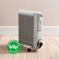 Oil filled radiators Dunelm 2000W Oil Filled Radiator
