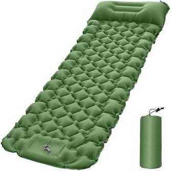 MTP Products Inflatable Sleeping Mat Green