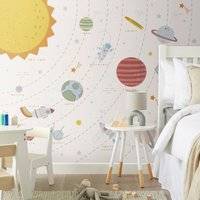 Dunelm Outer Space Scandi Large Mural Blue