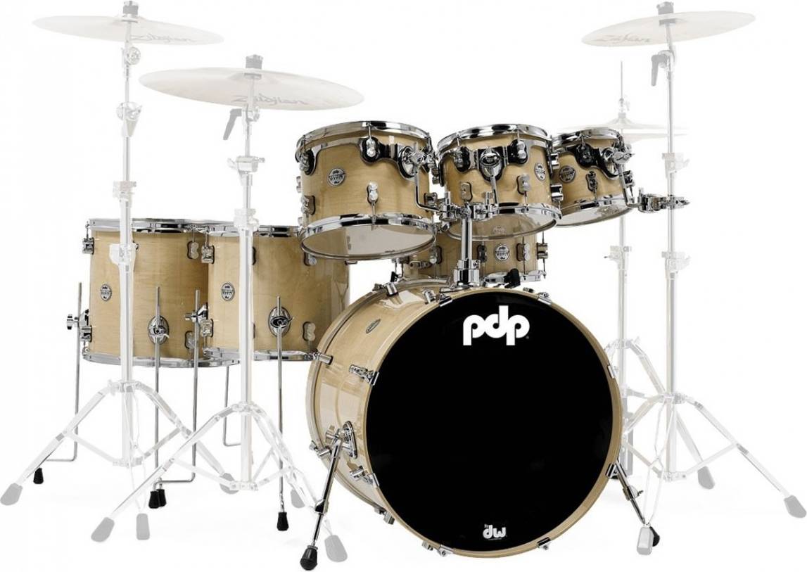 PDP Concept Maple 22'' 7pc Shell Pack, Natural