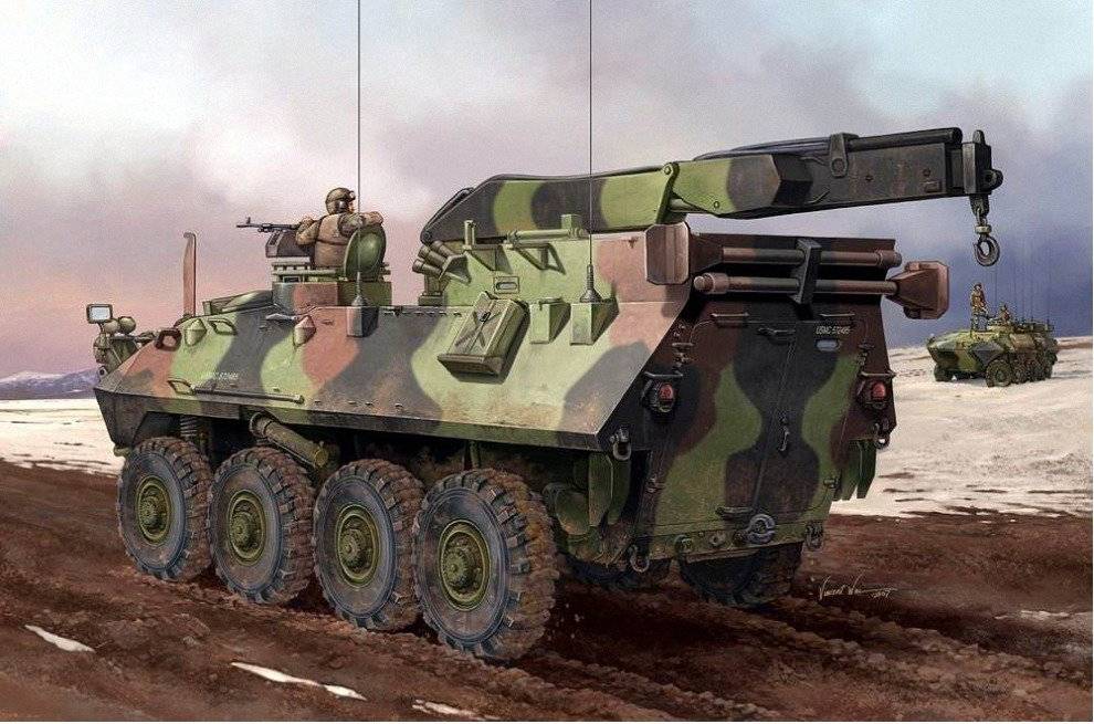 Trumpeter USMC LAV-R Light Armored 00370
