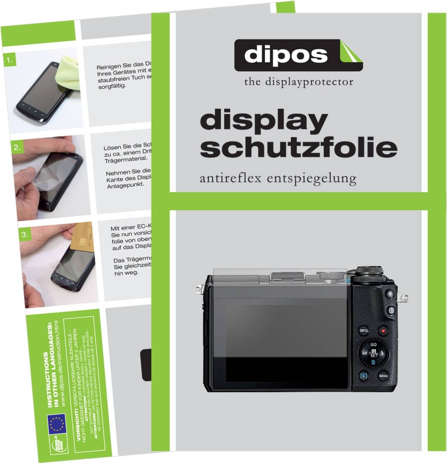 Dipos 6x Screen Protector Canon EOS M6