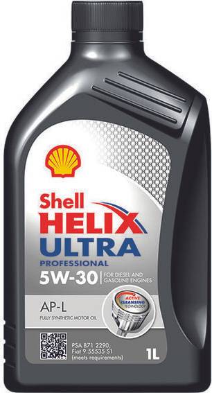 Motorolie 5w30 shell Shell Helix Ultra Prof. Ap-L 5W-30
