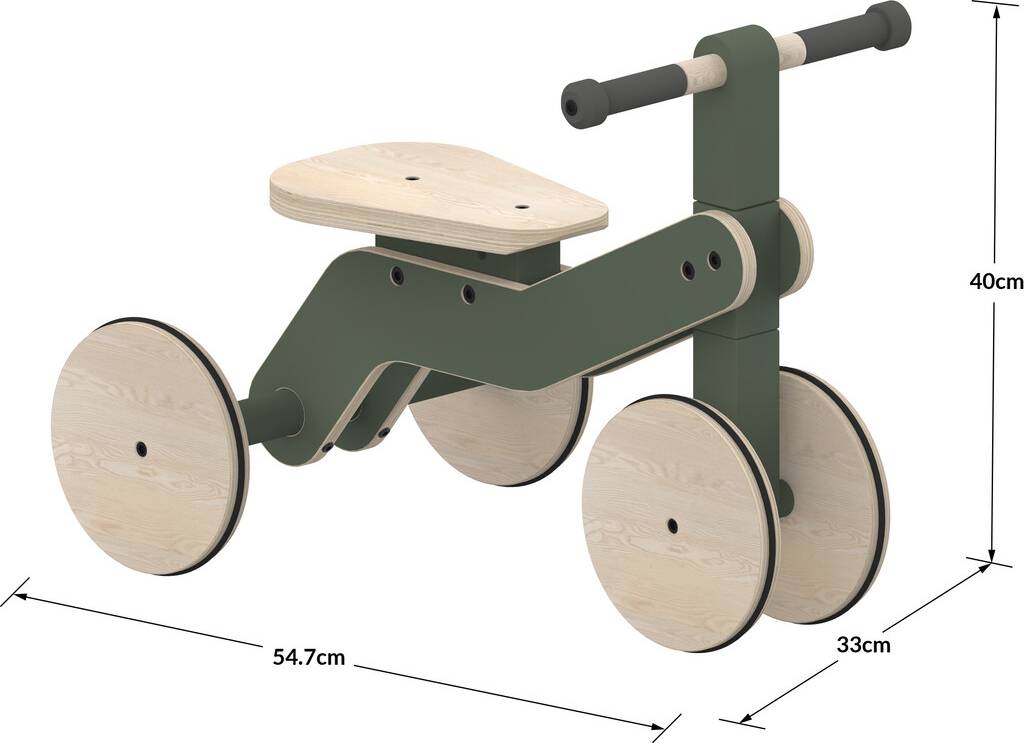 FLEXA Inomhus Springcykel Play