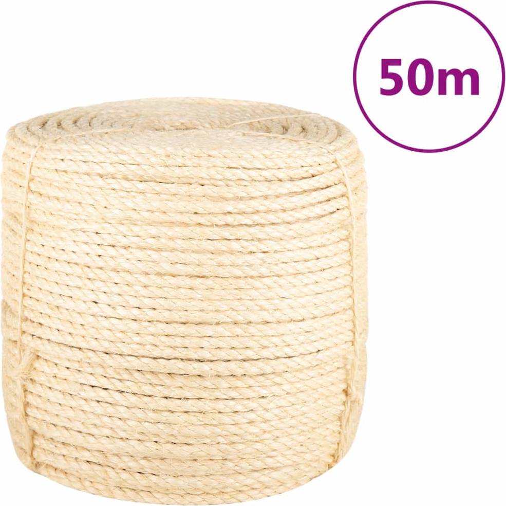 vidaXL Rope Jute String Hemp Rope Twine String for Cat Scratching 100% Sisal